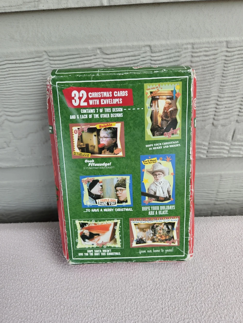 A Christmas Story Christmas Card with Envelope Set of 29 Holiday 2008